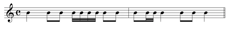 Rhythmusdiktate 11